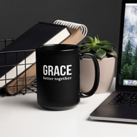 Black Glossy GRACE Mug