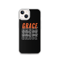 Grace Black iPhone Case