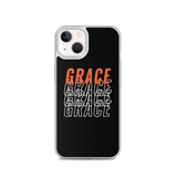 Grace Black iPhone Case