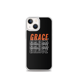 Grace Black iPhone Case