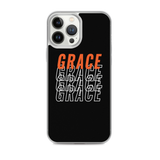 Grace Black iPhone Case