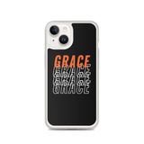 Grace Black iPhone Case