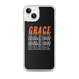 Grace Black iPhone Case