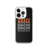 Grace Black iPhone Case