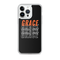 Grace Black iPhone Case