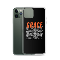 Grace Black iPhone Case