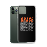 Grace Black iPhone Case