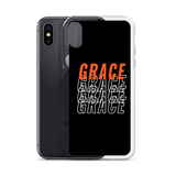 Grace Black iPhone Case