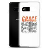 Grace White Samsung Case