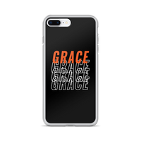 Grace Black iPhone Case