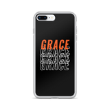 Grace Black iPhone Case