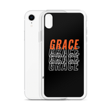 Grace Black iPhone Case