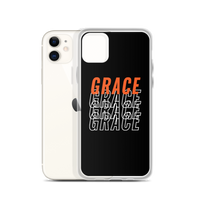 Grace Black iPhone Case