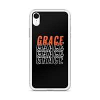 Grace Black iPhone Case