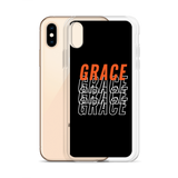 Grace Black iPhone Case