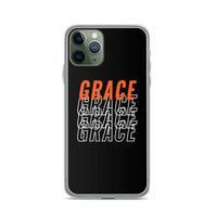 Grace Black iPhone Case