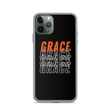 Grace Black iPhone Case