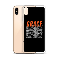 Grace Black iPhone Case