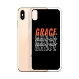 Grace Black iPhone Case