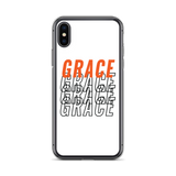 Grace White iPhone Case
