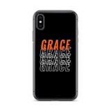 Grace Black iPhone Case