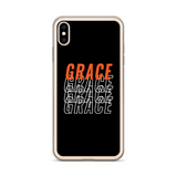 Grace Black iPhone Case