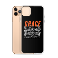 Grace Black iPhone Case