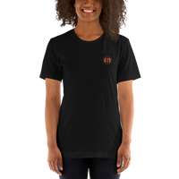 Short-Sleeve Unisex Embroidered Grace T-Shirt