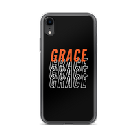 Grace Black iPhone Case